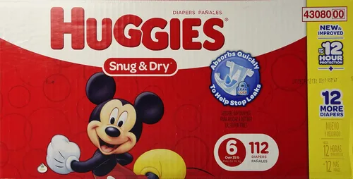Vista 11 de HUGGIES Pañales Snug Seco tamaño 6 112 unidades el embalaje puede variar