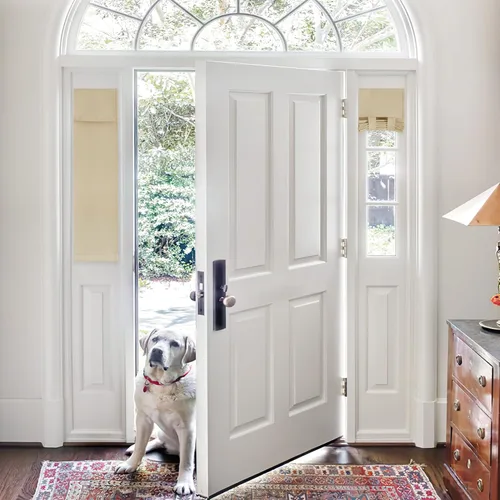 Vista 53 de Pony Dance Cortinas de puerta de luz lateral para puerta delantera, persianas opacas con aislamiento térmico para puerta francesa, privacidad