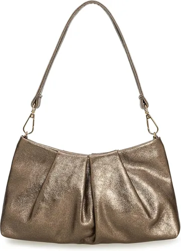 Vista 8 de Bolso de mano CHARMING TAILOR para mujer Bolso de mano elegante y formal para mujer Bolso de mano plisado de PU para mujer Bolso de mano