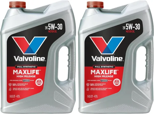 Vista 31 de Valvoline - Aceite de alto millaje 150 K con MaxLife Plus Technology, SAE 5W-20, 1 cuarto de galón