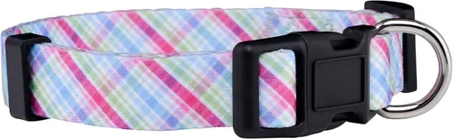 Vista 6 de Native Pup Collar de Perro con Bandera Americana - Rojo, Blanco y Azul - Collares Patrióticos para el 4 de Julio, EE.UU. - Ajustable para Perros