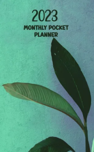 2023 Monthly Pocket Planner Small 1 Year Calendar Schedule Organizer Start January 2023 to December 2023 with HolidaysIncludes Place for Contacts,