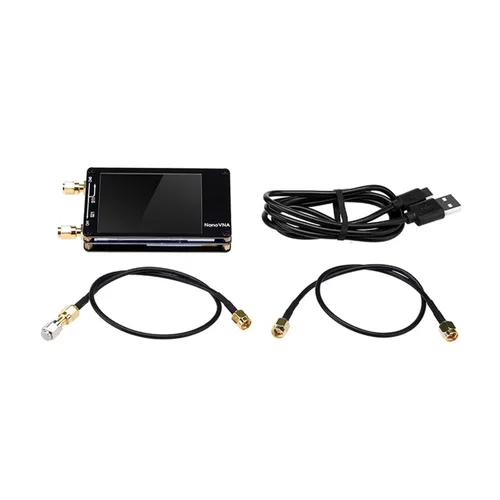 Analizadores de espectro, VNA Vector Analizador de red digital de pantalla táctil de onda corta MF HF VHF UHF Analizador de antena UHF Onda