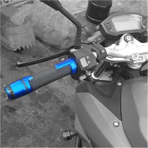 Vista 7 de LUTPOL for Yamaha XT660 XT660R XT660X Tenere XT 660 2004-2011 78'' Motorcycle Handle Bar CapsHandlebar Grips CNC 22MM (Color Gray)
