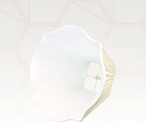 Vista 4 de Royal Designs Fancy Square Gather - Pantalla básica plisada para lámpara, beige, 5.75 x 14 x 11.75 pulgadas