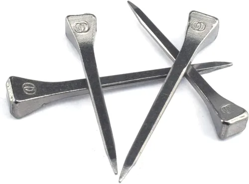 Vista 2 de Aifeier ET Uñas de herradura de acero inoxidable, uñas de pezuña de caballo, bloques de parada de plomo y vidrio para carreras de caballos