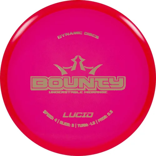Vista 4 de Dynamic Discs Lucid Bounty - Disco de golf de rango medio [los colores pueden variar]