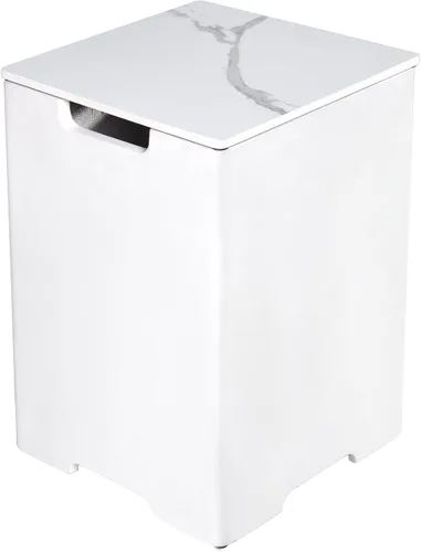 Vista 17 de AMS Fireplace Elementi Cubierta para Tanque de Propano de 20 Libras (Cilindro - Gris Oscuro) Hormigón Reforzado con Fibra de Vidrio Hecho a