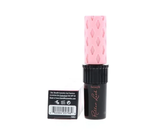 Vista 2 de Máscara de pestañas Benefit Cosmetics Roller Lash, curvado y elevación (negro) Deluxe Mini 0.1 onzas