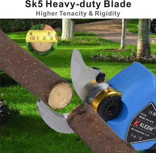 Vista 4 de Electric Pruning Shears 1inch Cutting Diameter, 16.8V Professional Cordless Battery Powered Tree Branch Pruner with 2000mAh Batteries for Branch