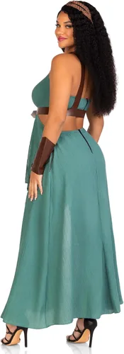 Vista 4 de Leg Avenue womens 4 Piece Warrior Maiden Costume
