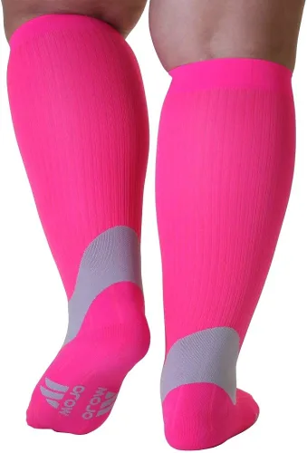 Vista 6 de Mojo Compression Socks - Calcetines de recuperación y rendimiento para deportes Coolmax, calcetines de compresión para triatletas, unisex