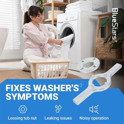 Vista 3 de BlueStars Pieza de repuesto de llave inglesa de lavadora TB123A ultra duradera – Compatible con Maytag, G.E, Kenmore, Whirlpool Washers – Reemplaza