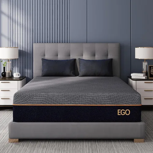 Vista 12 de EGOHOME - Colchón de espuma viscoelástica individual de 10 pulgadas para dolor de espalda, cama de gel de cobre refrescante en una caja, espuma