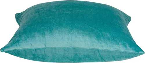 Vista 2 de Parkland Collection Camila Aqua Solid - Almohada de 18 x 18 pulgadas