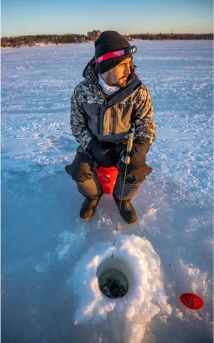 Vista 3 de Berkley Línea de pesca en hielo 100% fluorocarbono Trilene