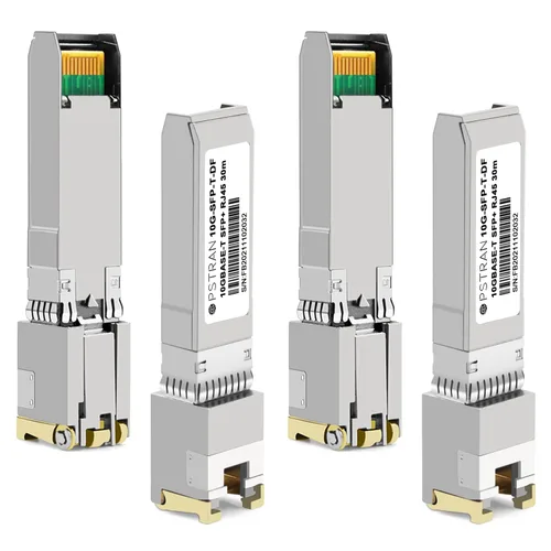 Vista 17 de Módulo transceptor de cobre 10GBASE-T SFP+ RJ45 compatible con Arista SFP-10GE-T 10G SFP+ 98.4 ft Cat6a/7