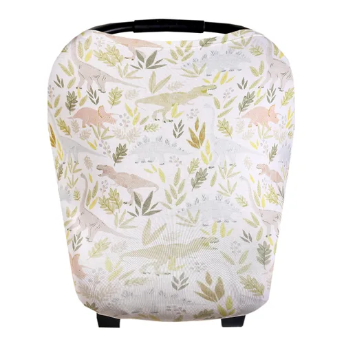 Vista 11 de Copper Pearl Funda multiusos: fundas de asiento de automóvil, funda de lactancia y funda de cochecito para el sol, tela elástica, uso para todas