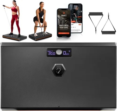 Vista 8 de SQUATZ Adjustable Bench for Home Gym - Versatile Weight Bench for Men & Women - Ergonomic Workout Bench for Bench Press & Full Body Exercise