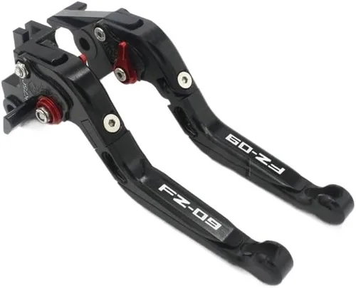 KAnduo M for Yamaha FZ09 FZ 09 FZ-09 2014 2015 2016 2017 Motorcycle CNC Adjustable Folding Extendable Brake Clutch Levers Y (Color : A)