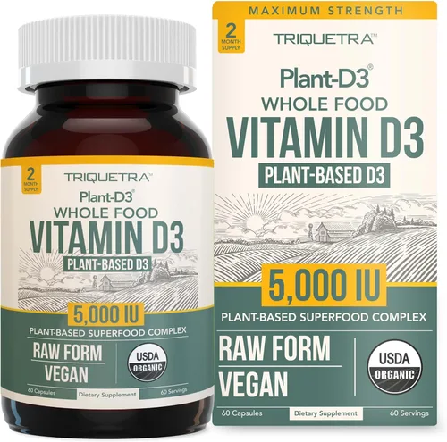 Vista 8 de Planta-D3 Vitamina D3 Orgánica 5000 UI - Vegana, Líquido Sublingual de Fuerza Máxima D3 en Gotas - 200% Mayor Absorción - Forma de Colecalciferol