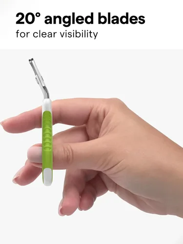 Vista 3 de Cortaúñas para mascotas para gatos de interior y animales pequeños, cuchillas anguladas de precisión y agarre constante, ideal para gatitos, perros