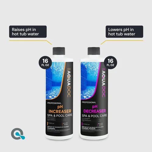 Vista 5 de Kit de Inicio de Químicos para Jacuzzi - Kit de Inicio de Cloro para Spa Jacuzzi - Kit de Inicio Conveniente para Jacuzzi y Kit de Control de pH