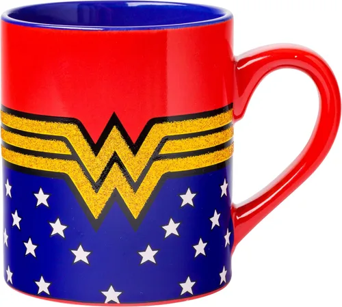 Vista 9 de Silver Buffalo DC Comics Taza de cerámica con logotipo de Batman, 20 onzas