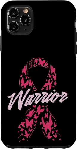 Vista 13 de Breast Cancer Awareness Pink Ribbon Warrior Gift Case for iPhone 17