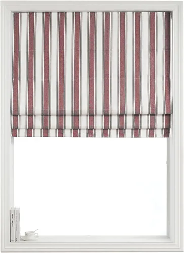 Vista 7 de Everyday Celebration - Persianas romanas para ventanas, cortinas verticales sin cables para oscurecimiento de habitación con rayas, persianas
