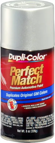 Vista 175 de Dupli-Color EBCC04177 Perfect Match Pintura en Aerosol Automotriz – Chrysler Bright Platinum Metallic, PS4/MS4 – Lata de Aerosol de 8 oz