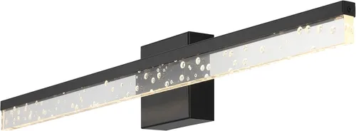 Vista 10 de JONATHAN Y JYL7128B - Lámpara de tocador LED moderna de latón dorado de 22 pulgadas, aplique de pared giratorio de 360 grados con pantalla acrílica