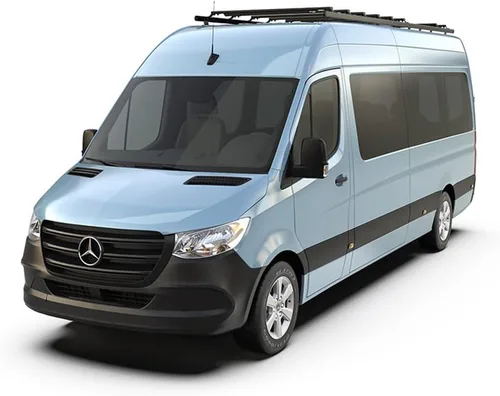 Vista 13 de Front Runner Slimpro - Kit de bastidor para furgoneta compatible con Mercedes Benz Sprinter (L2H2/170 pulgadas MWB/techo alto) (2007-actual)