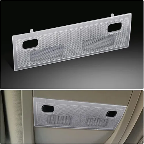 Cubierta de luz de cúpula de mapa interior, lente transparente, lámpara de lectura de consola superior compatible con Chevy Silverado GMC Sierra