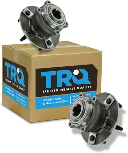 Vista 195 de TRQ Juego de 2 rodamientos de rueda delantera y conjunto de cubo compatible con Tesla 3 2020 Y 2018-2019