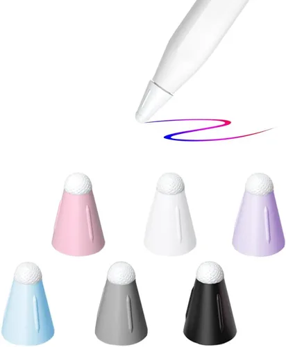 Vista 10 de YINVA Funda para puntas de lápiz Apple, accesorios de silicona para Apple Pencil de 1ª/2ª generación/punta de bolígrafo USB-C