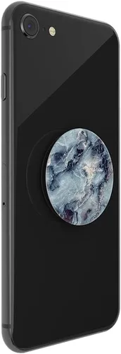 Vista 5 de PopSockets Agarre para teléfono con soporte expansible, PopGrip de mármol - Azul mármol