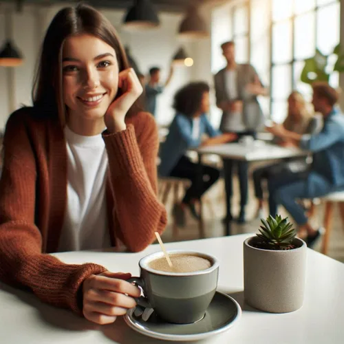 Vista 6 de Party Essentials Agitadores de café de bambúpalitos para bebidas, 5.5 pulgadas envueltos individualmente, 500 unidades, naturales