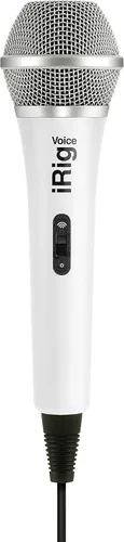Vista 8 de IK Multimedia Micrófono karaoke iRig Voice (azul) para smartphones y tablets