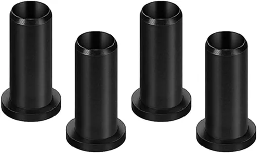 Vista 5 de 4 piezas de 1/2 pulgada de remo cerraduras bujes de nylon protector de remo antideslizante remos de madera manga resistente al desgaste hardware
