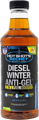 Vista 8 de Hot Shot's Secret Botella Redonda de 16 Onzas de Anticongelante Diesel para Invierno, Ámbar (P403316Z)