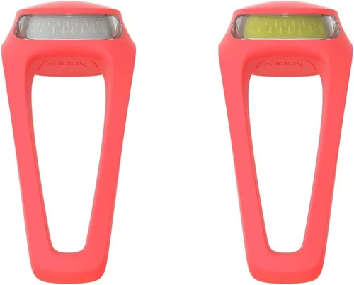 Vista 7 de Knog Frog Bike Headlight and Tail Light Set - USB-C Rechargeable Bicycle Light with 40 Lumen Front & 20 Lumen Rear Output, 9 Modes, Flexible Mount