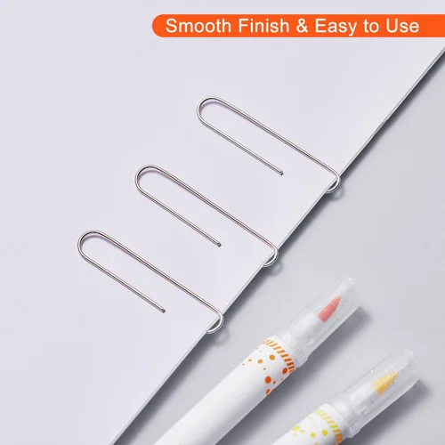 Vista 4 de NEEWAY 300pcs Large Paper Clips, Jumbo Paper Clip, 2 Inch Paperclips (Pack of 2)