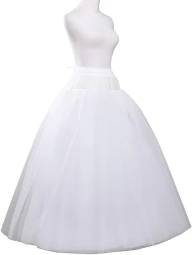 Vista 4 de VeMee Enagua de boda para mujer, falda interior de crinolina para mujer