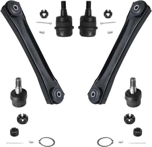 Vista 42 de Detroit Axle - Kit de extremo delantero RWD para Chrysler 300 Dodge Charge Challenger 2011-2019, 2 brazos de control inferiores traseros 2 rótulas