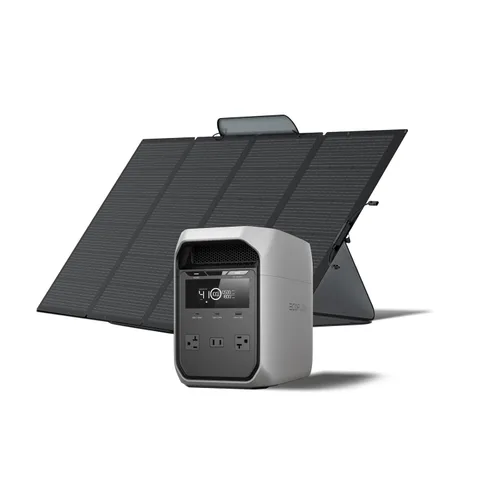 Vista 11 de EF ECOFLOW - Estación de energía portátil DELTA 2, batería de 1024 Wh LiFePO4 (LFP), salida de 1800 W AC/100 W USB-C, panel solar opcional