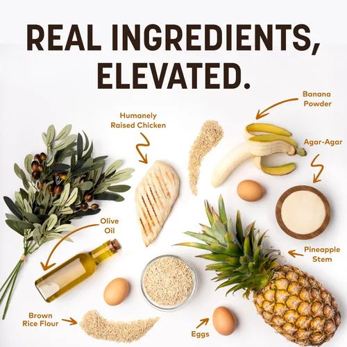 Vista 75 de Earth Animal Masticables sin ocultar – de The Grill Rolls Bacon Cheeseburger Sabor Rawhide Free Medium Dog Chews – 3