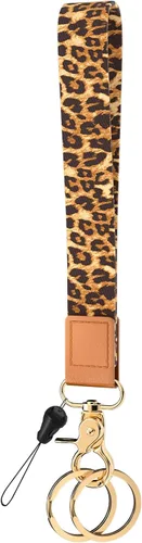 Vista 15 de Llavero de pulsera para mujeres y hombres, soporte para llavero, cordón de muñeca para llaves