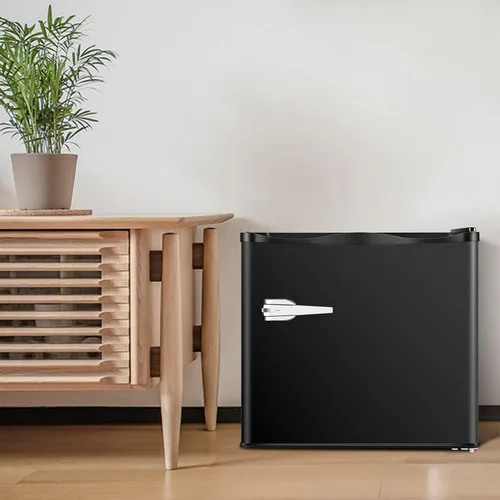 Vista 7 de Antarctic Star Mini congelador vertical -1.2 pies cúbicos Congelador compacto con estantes extraíbles y termostato ajustable, para el hogar, la Negro