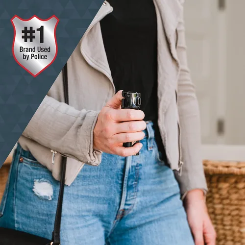 Vista 5 de SABRE SMART - Spray de pimienta con Bluetooth, solo spray de pimienta con seguimiento GPS en vivo y alertas de texto en emergencias, incluye spray